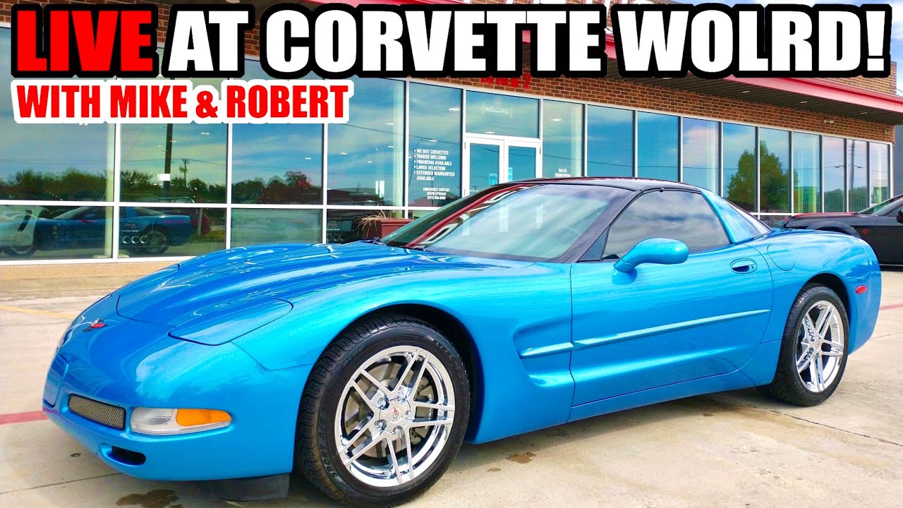 Corvette World has a RARE C5, Multiple C6’s & LOTS of C8’s!