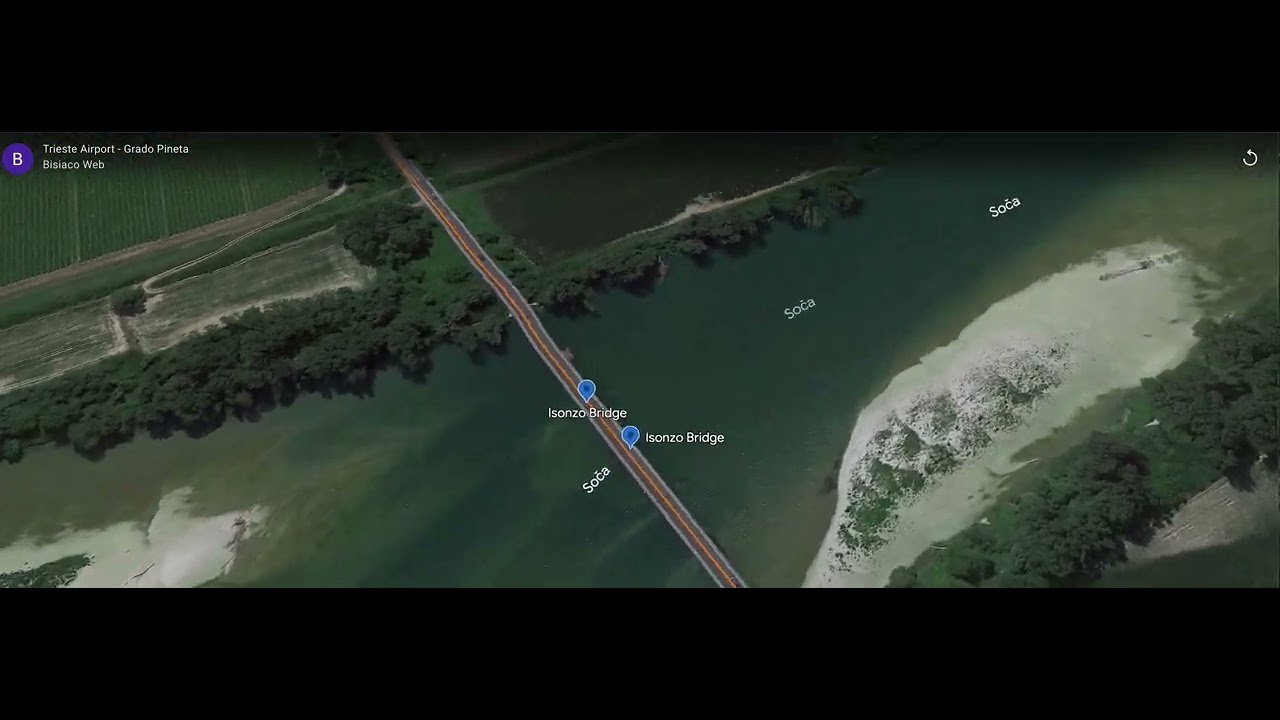 Trieste Airport - Grado Pineta by bike