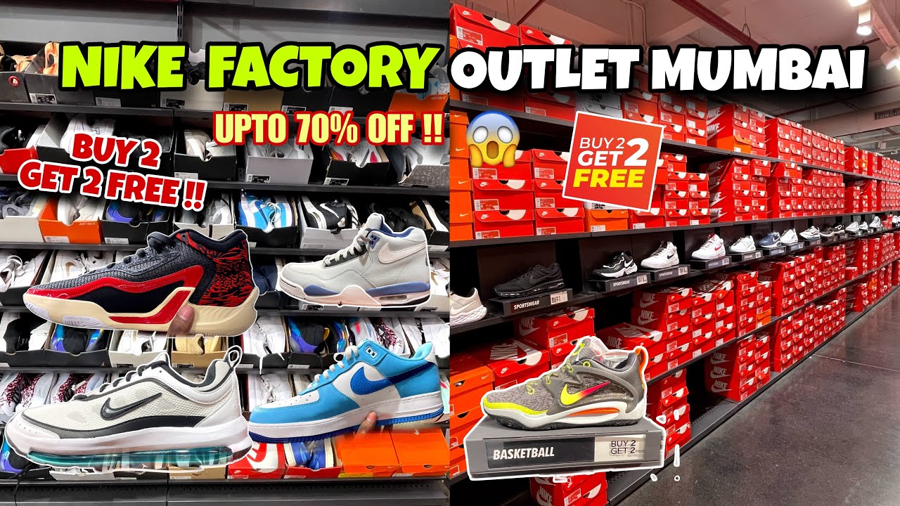 Nike Factory Outlet Mumbai 2024 | Crazy Discount Upto 70% Off | Exclusive Latest Collection 2024