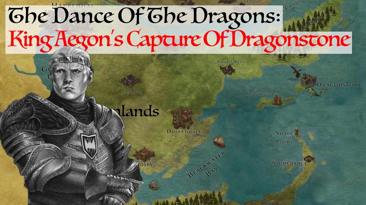 How Did King Aegon ii Capture Dragonstone (Dance Of The Dragons) House Of The Dragon History & Lore