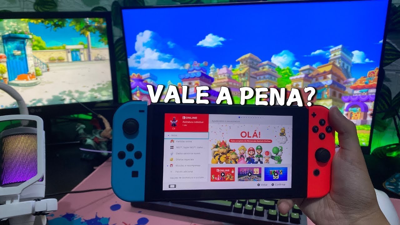 Assinei o Nintendo Switch Online! Vale a Pena?