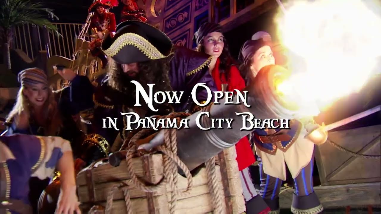 NOW OPEN! Pirates Voyage in Panama City Beach! 15 Sec Commercial