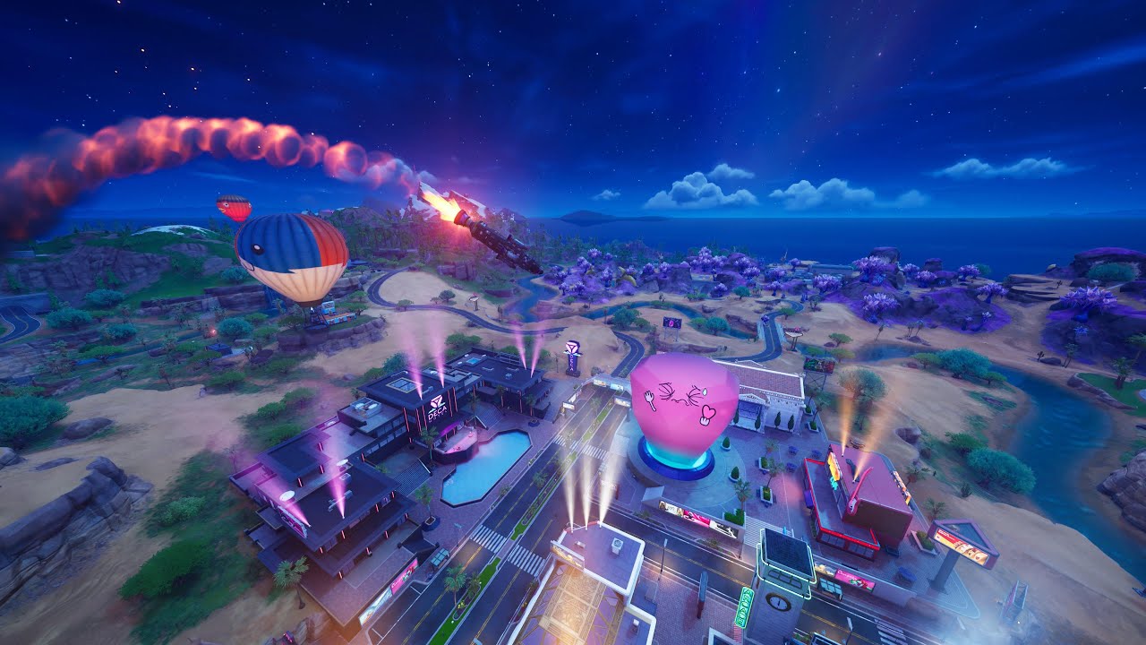 Mini Evento del Regreso del Cohete del Visitante en Fortnite | Completo 