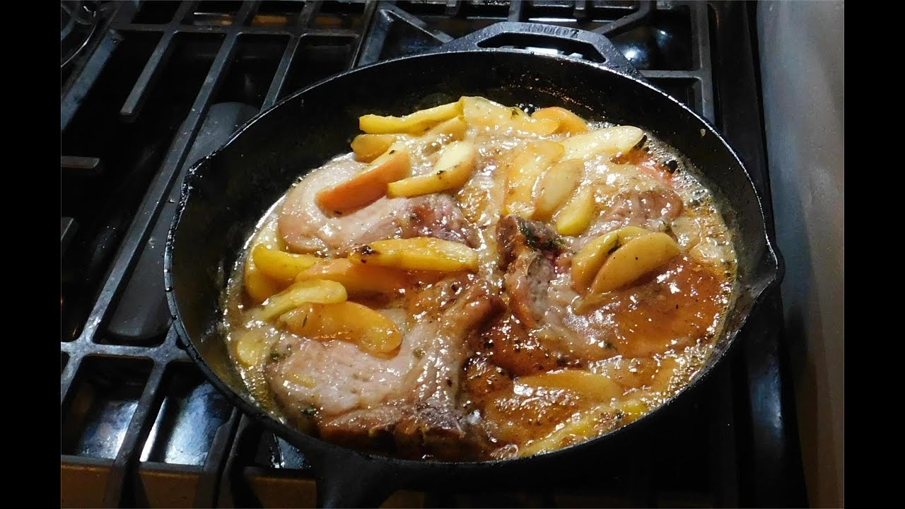 Honey Apple Glazed Pork Chops