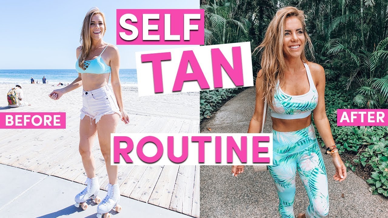 MY SELF TANNING ROUTINE | Best Sunless Bronzed Tan EVER!