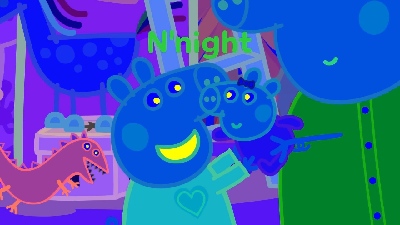 Peppa Pig: Sweet Peppa Saying Good Night to Evie/ Sponsored by Preview 2 Effects