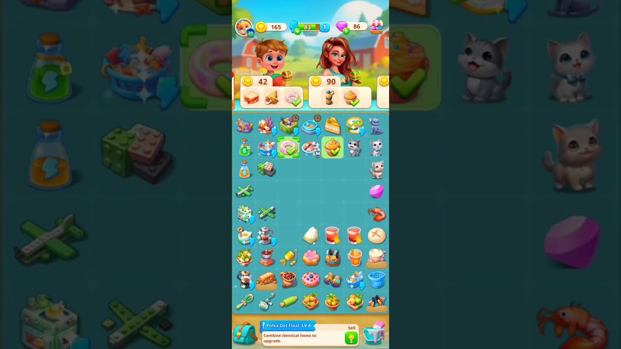Merge Help Warm Family Gameplay Level 20 Completed