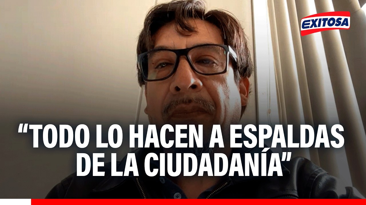 🔴🔵Sistema político peruano no da para más, asegura el sociólogo José Luis Ramos