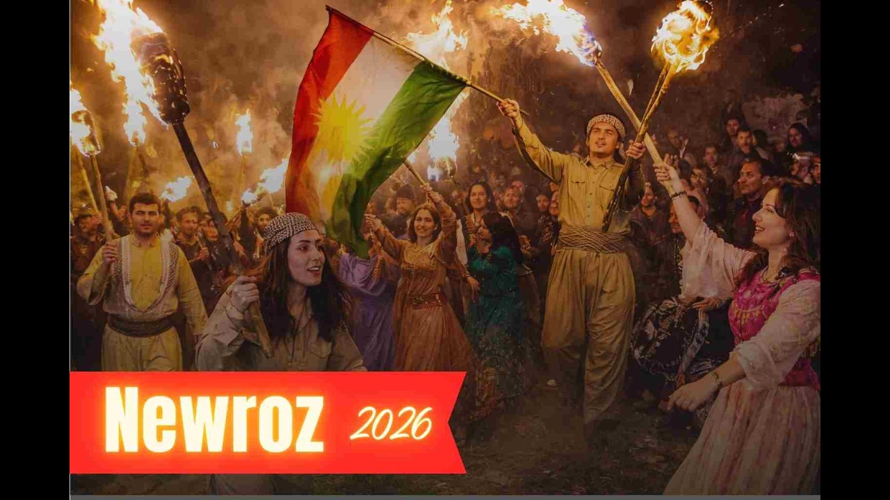 Newroz 2026 – Kurdish Celebration Music | Dengê Delê Efrînê