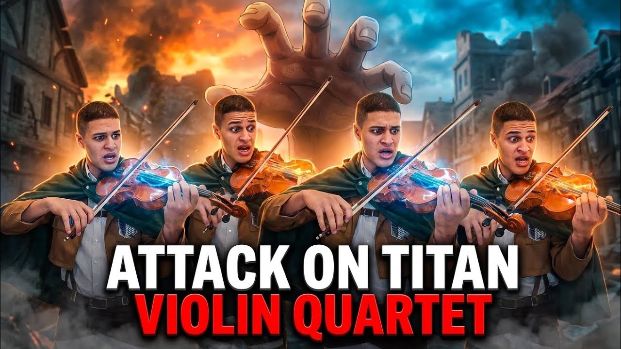 VOGEL IM KÄFIG - ATTACK ON TITAN // Violin Quartet Cover