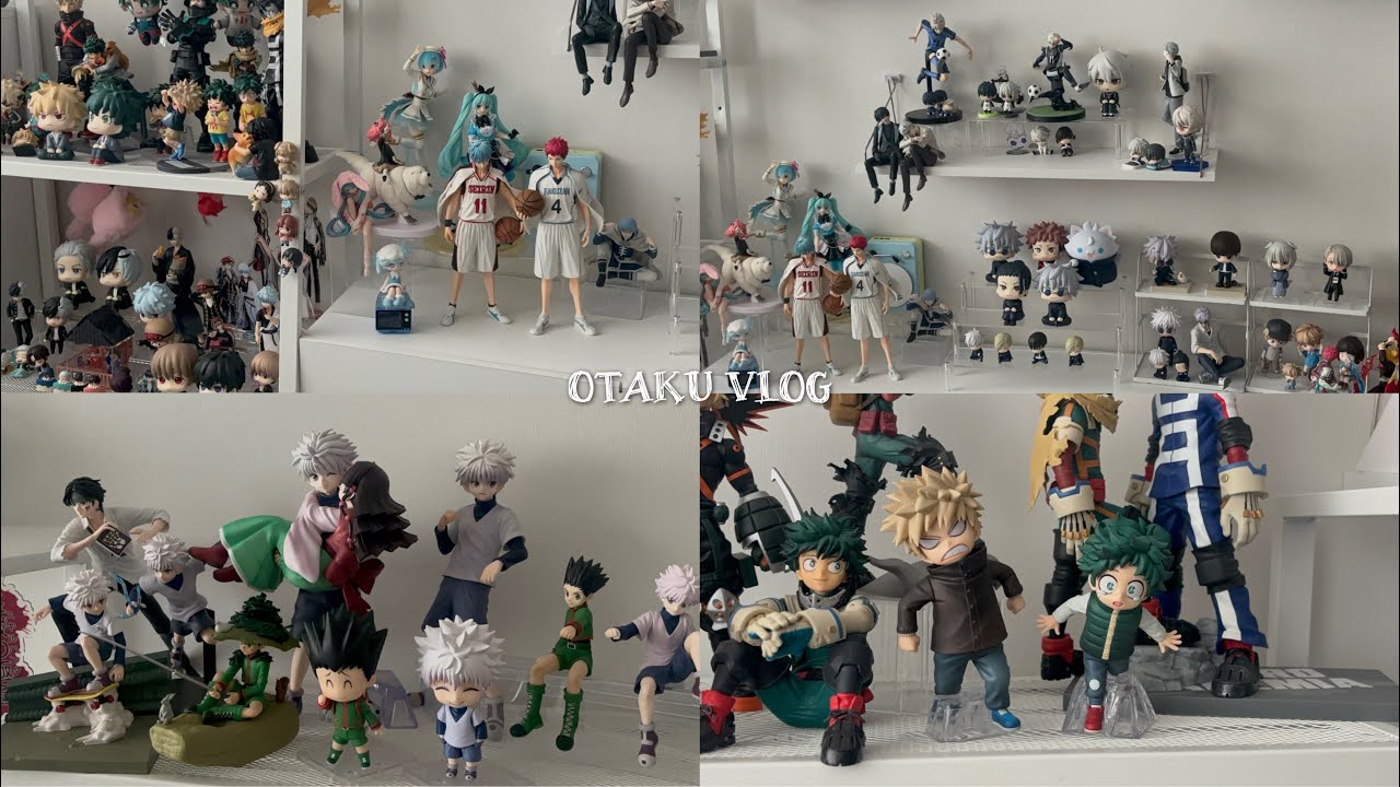 [오타쿠브이로그] 굿즈존 꾸미려고 갈망 굿즈 다 구매함 