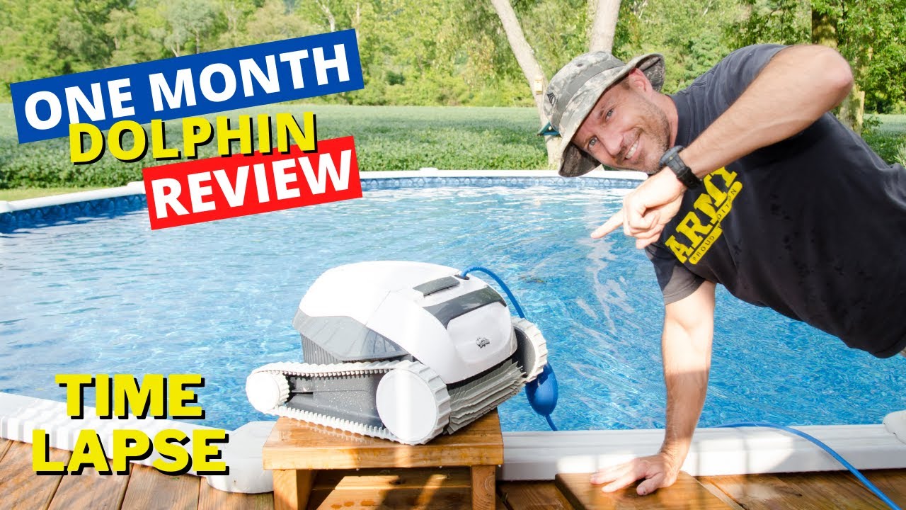 ONE month review of my Dolphin E10 pool vac