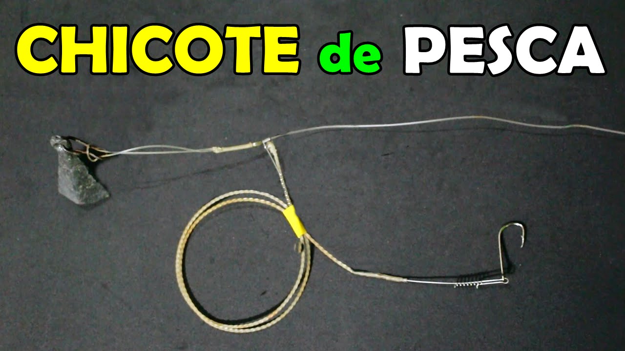 Chicote para Peixes Grandes (Corvina, Miraguaia, Bagres) - [Pesca Vídeos]