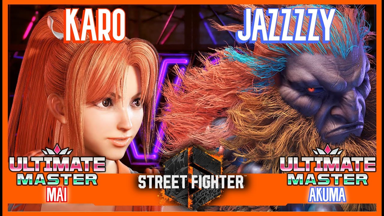 SF6 Match ♦ KARO (Mai) 🆚 JAZZZZY (Akuma) ♦ High level matches