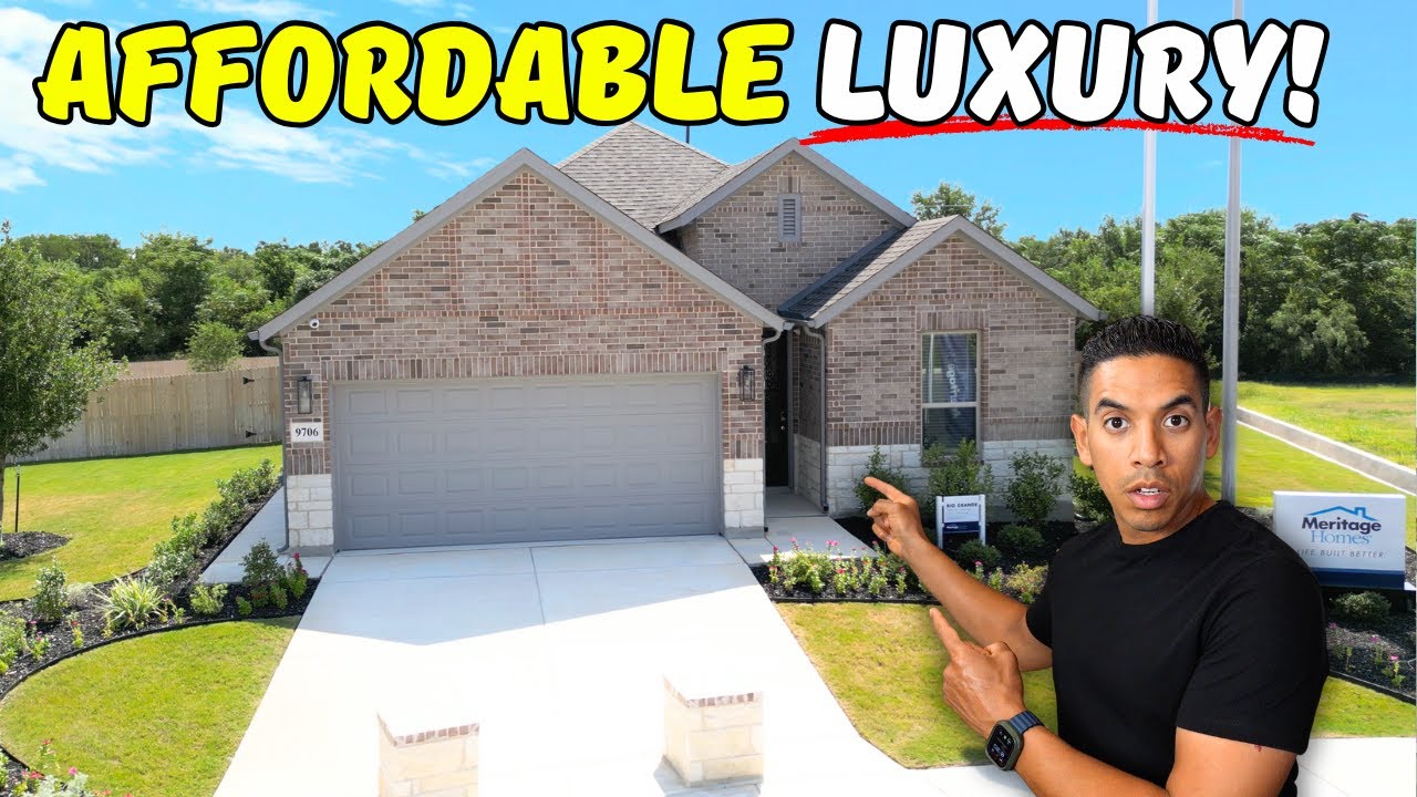 We Found $300,000 New Construction Homes in San Antonio's TOP Master Planned Community!