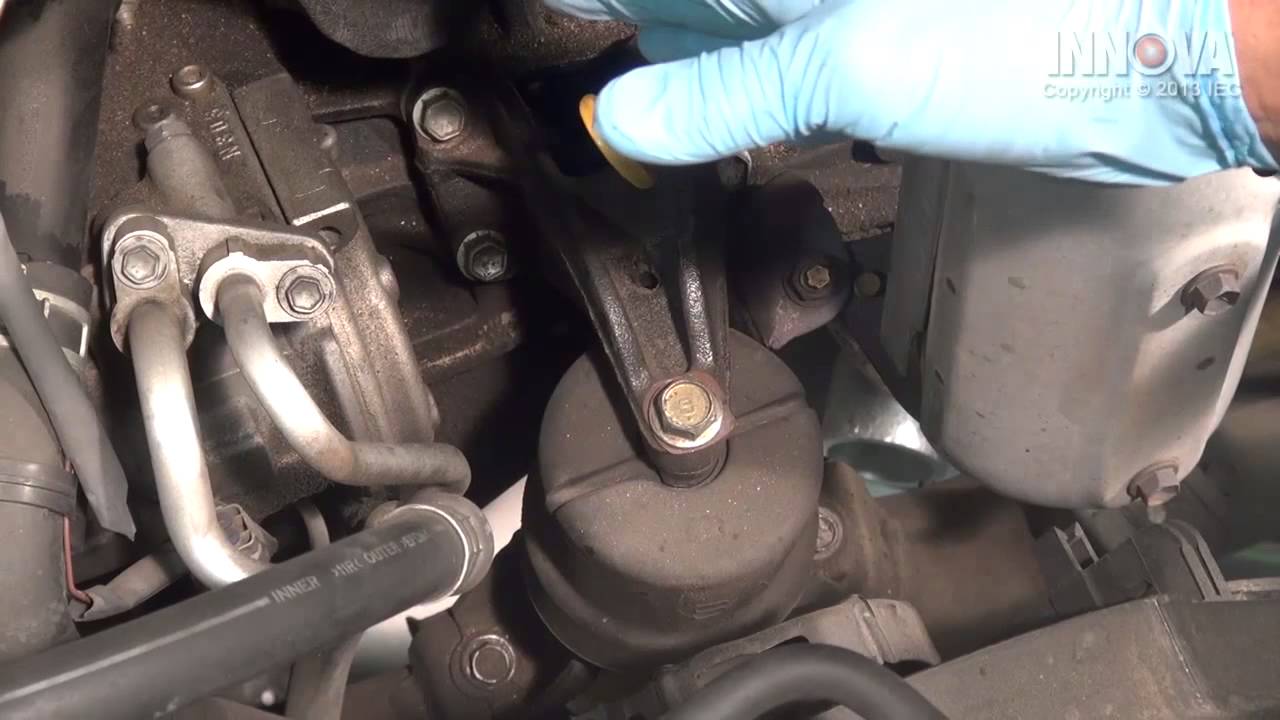 Как заменить опоры двигателя - Toyota Solara 2001 года выпуска