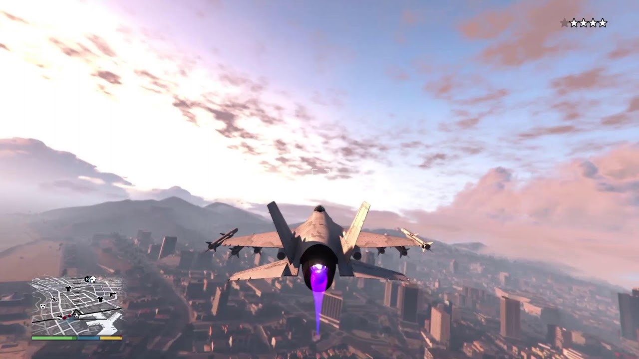 GTA5 Military Jet in Story Mode Live🔴