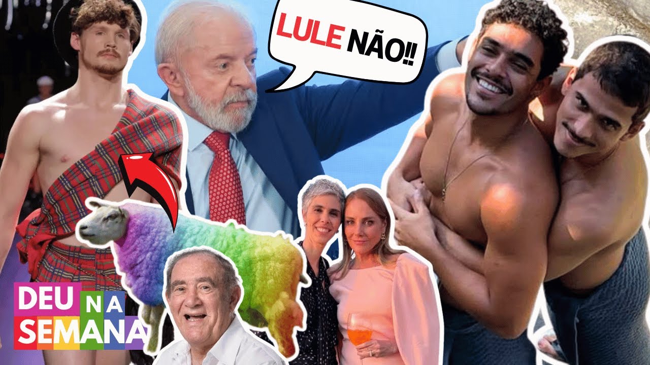 GRINDR salva OVELHAS GAYS | RENATO ARAGÃO X FILHA LÉSBICA | CLOSE ERRADE do LULA - Deu na Semana