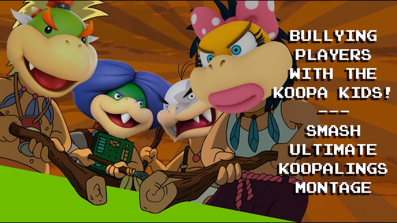 Запугивание игроков с помощью купалингов! Smash Bros. Ultimate Купалинг Монтаж