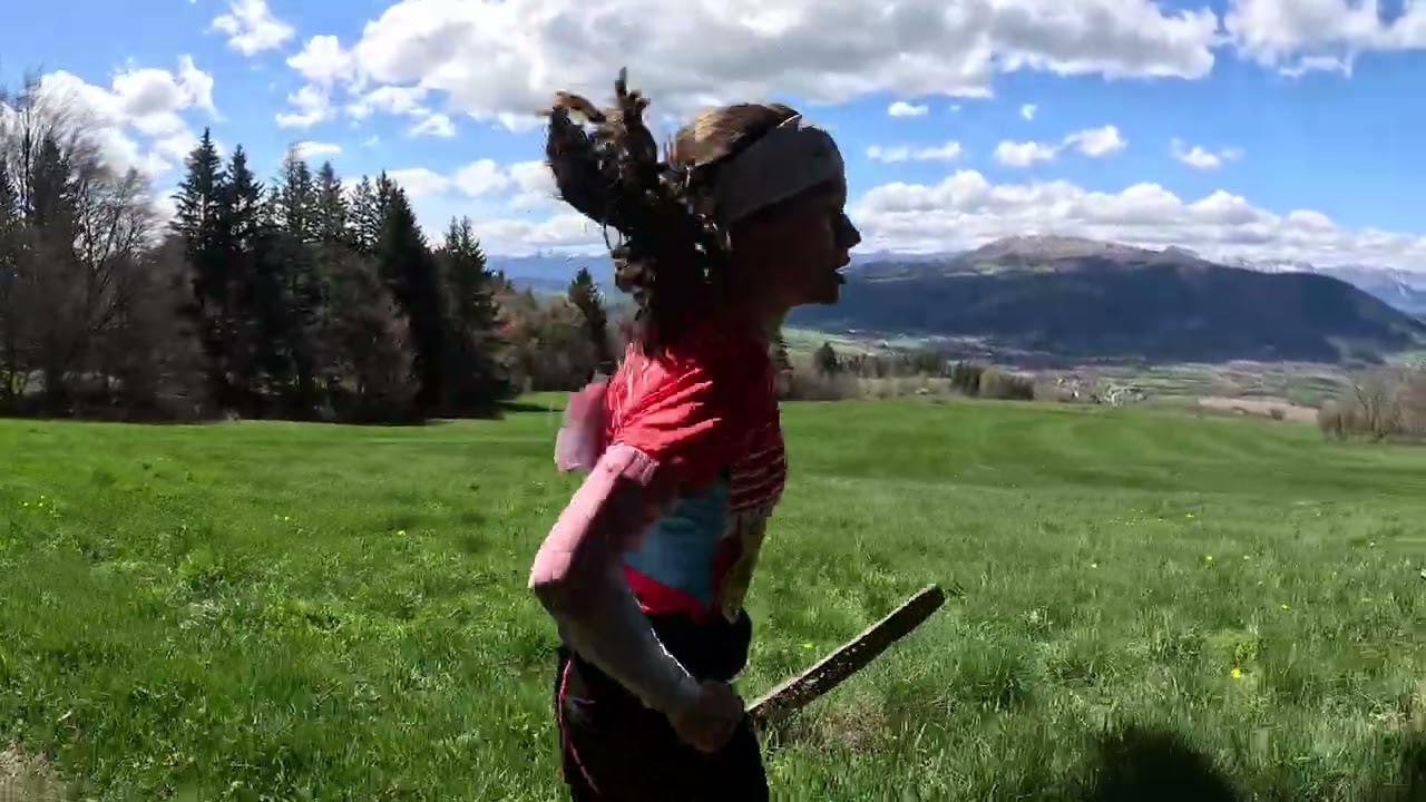 Greta Garcia, Marta Mertinez and Emellie Bulle fighting 4 the podium in Skyrace des Matheysins 2025