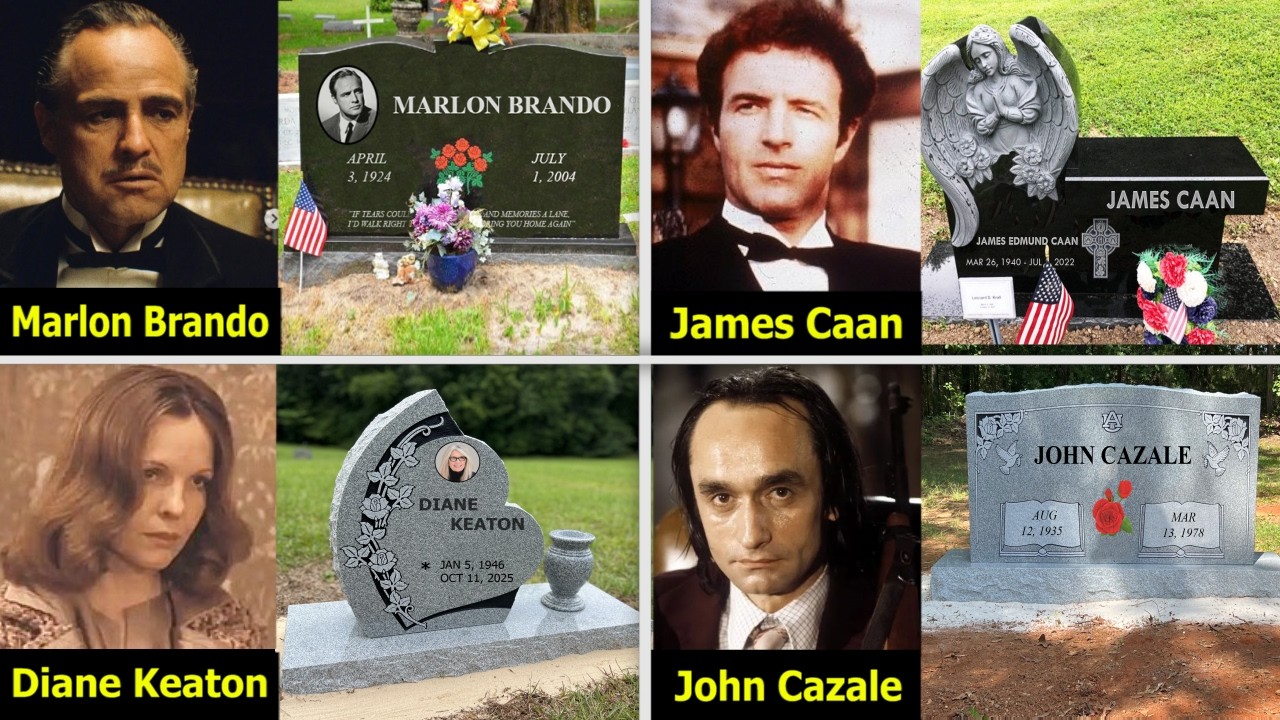 😢   Graves Of The Godfather Actors || Where Are They Buried ?