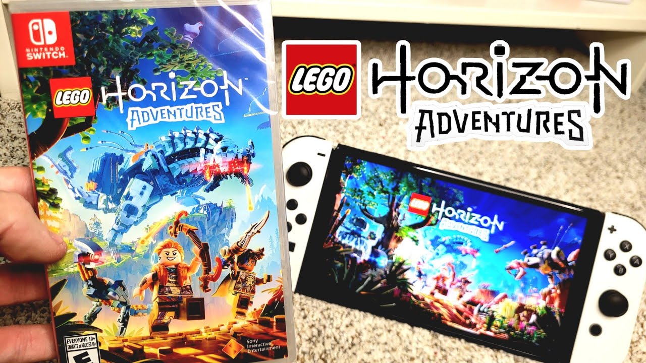 Распаковка и игровой процесс LEGO Horizon Adventures на Nintendo Switch