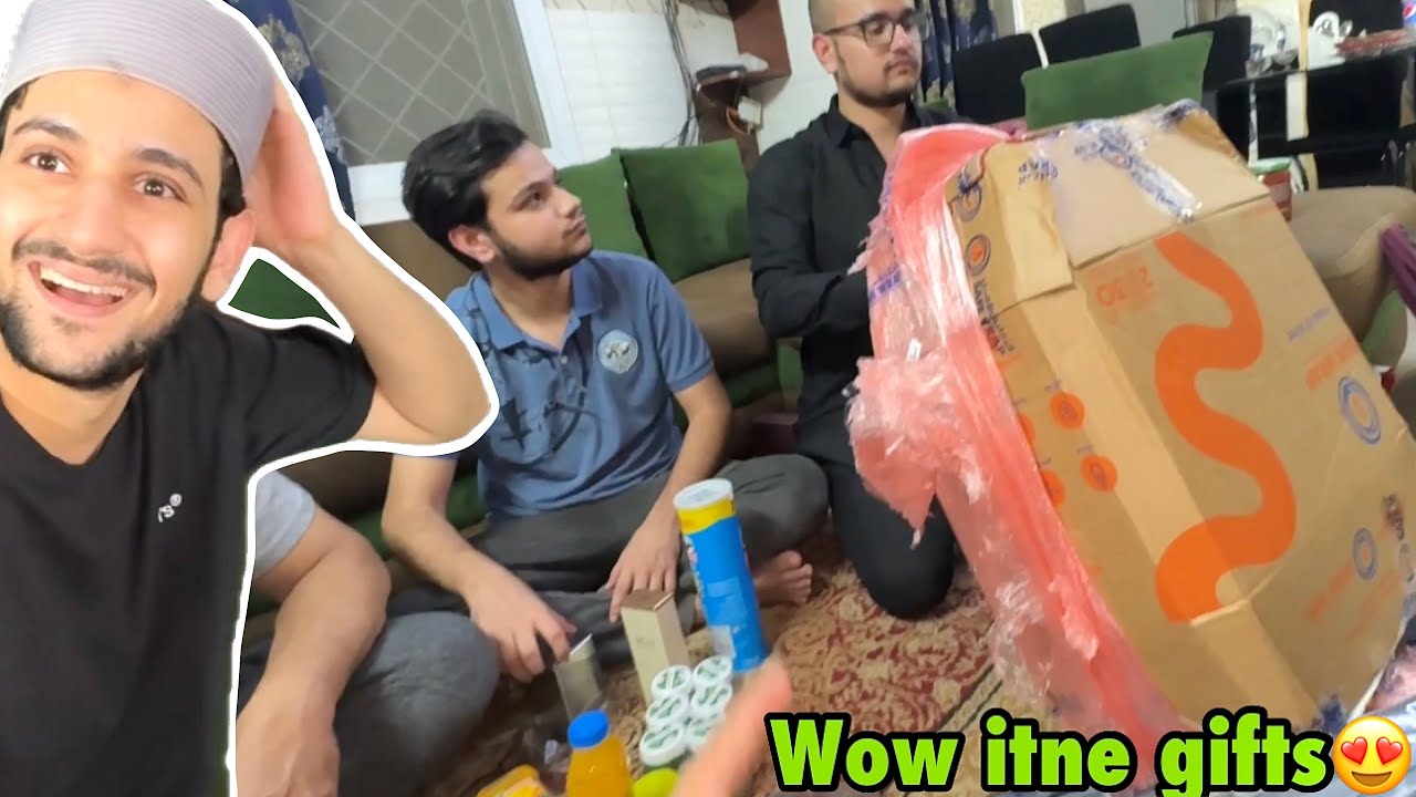 Saudia se Bhai lekar aya itne sare gifts bag Bharkar😍