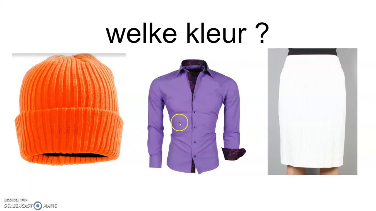 kleren + kleuren + maat