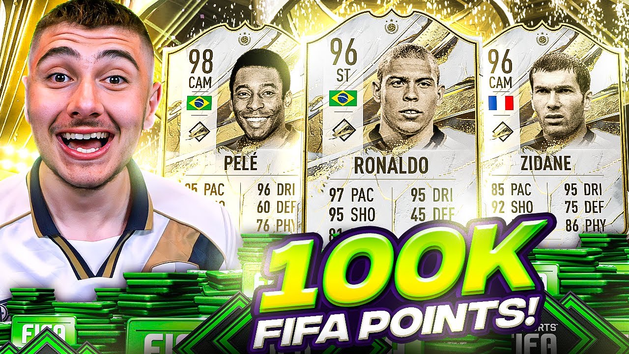 I Spent 100,000 FIFA Points On PRIME Icons!
