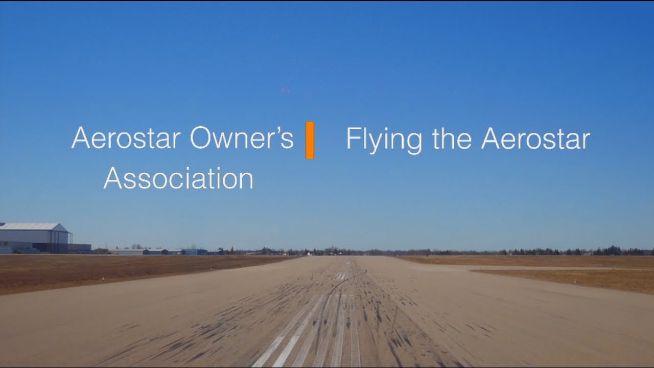 Flying the Aerostar