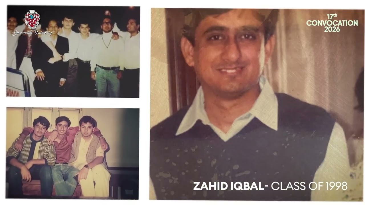 The Journey to Resilience: Zahid Iqbal Receives Greenwich University Alumnus Award 2026