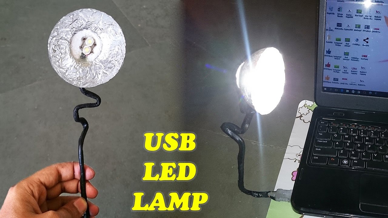 Как сделать USB фонарик своими руками