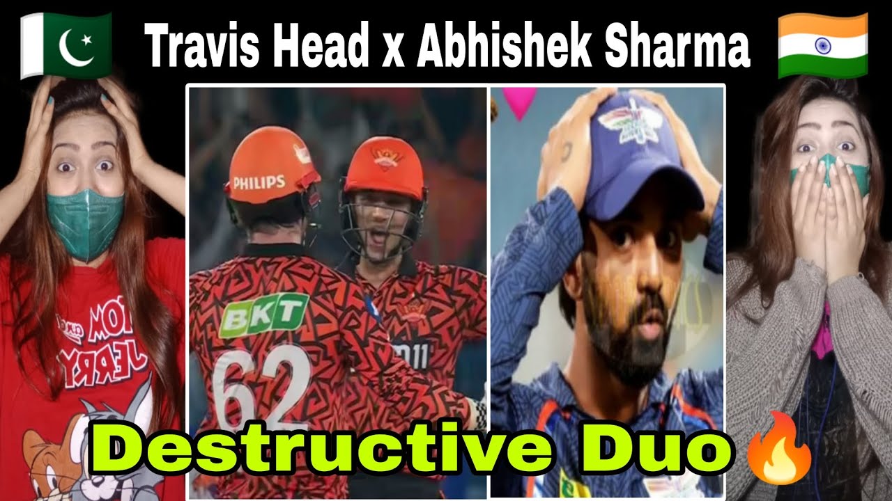 Pakistani Reaction on Travis Head & Abhishek Sharma Destructive Batting🔥 | SRH vs LSG | IPL 2024