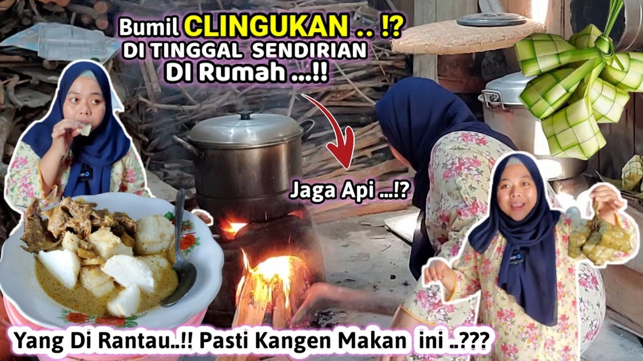 CLINGUK'AN Makan Sendirian ‼️ Yang Di Rantau Pasti Kangen Moment Begini