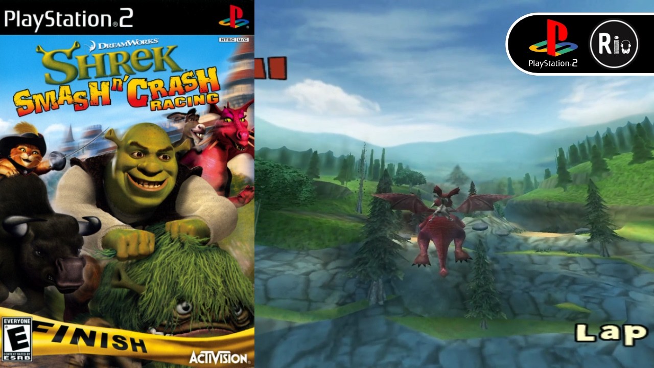 Shrek Smash n’ Crash Racing PS2 Full HD 1080p Gameplay (PCSX2)