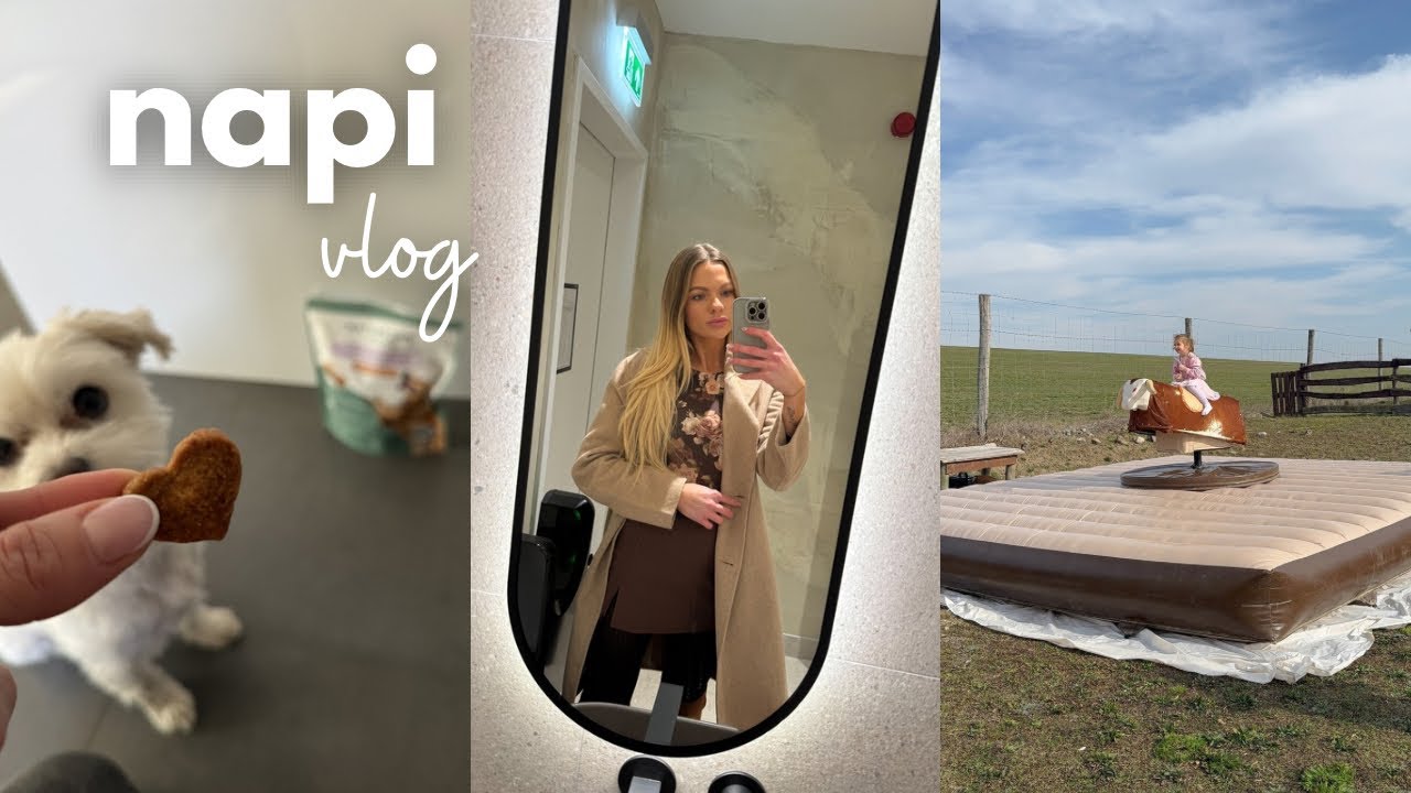 Napi vlog ☀️ | Jutalomt&aacute;bla | &Eacute;trendkieg&eacute;sz&iacute;tők