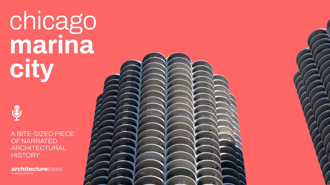 Marina City — вертикальная мечта на реке Чикаго
