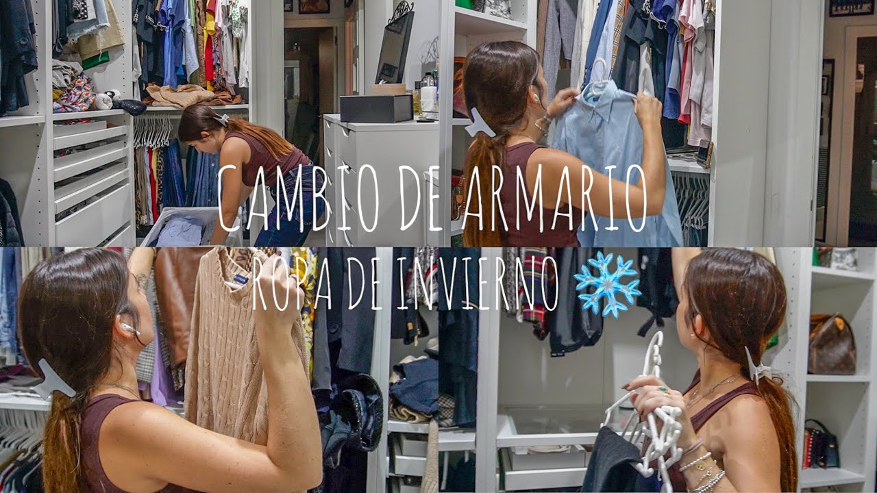 CAMBIO ARMARIO OTOÑO 2025 | ROPA DE INVIERNO | VINTED