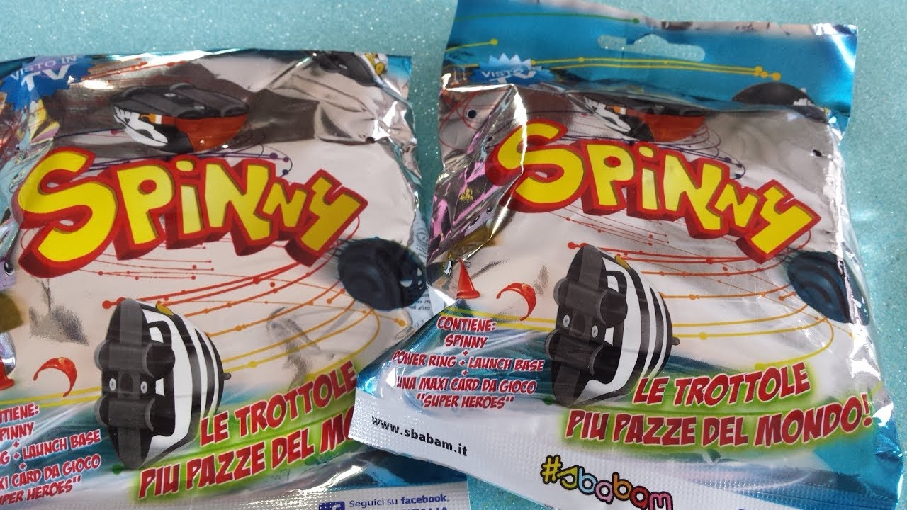 Blind bag edicola #Spinny le trottole pi&ugrave; pazze del mondo