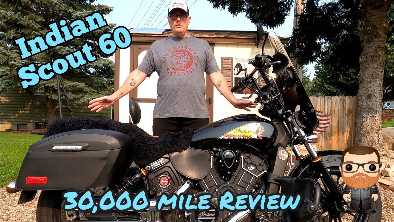 Indian Scout 60 30,000 Mile Review.  #indianscoutsixty #indianscout60