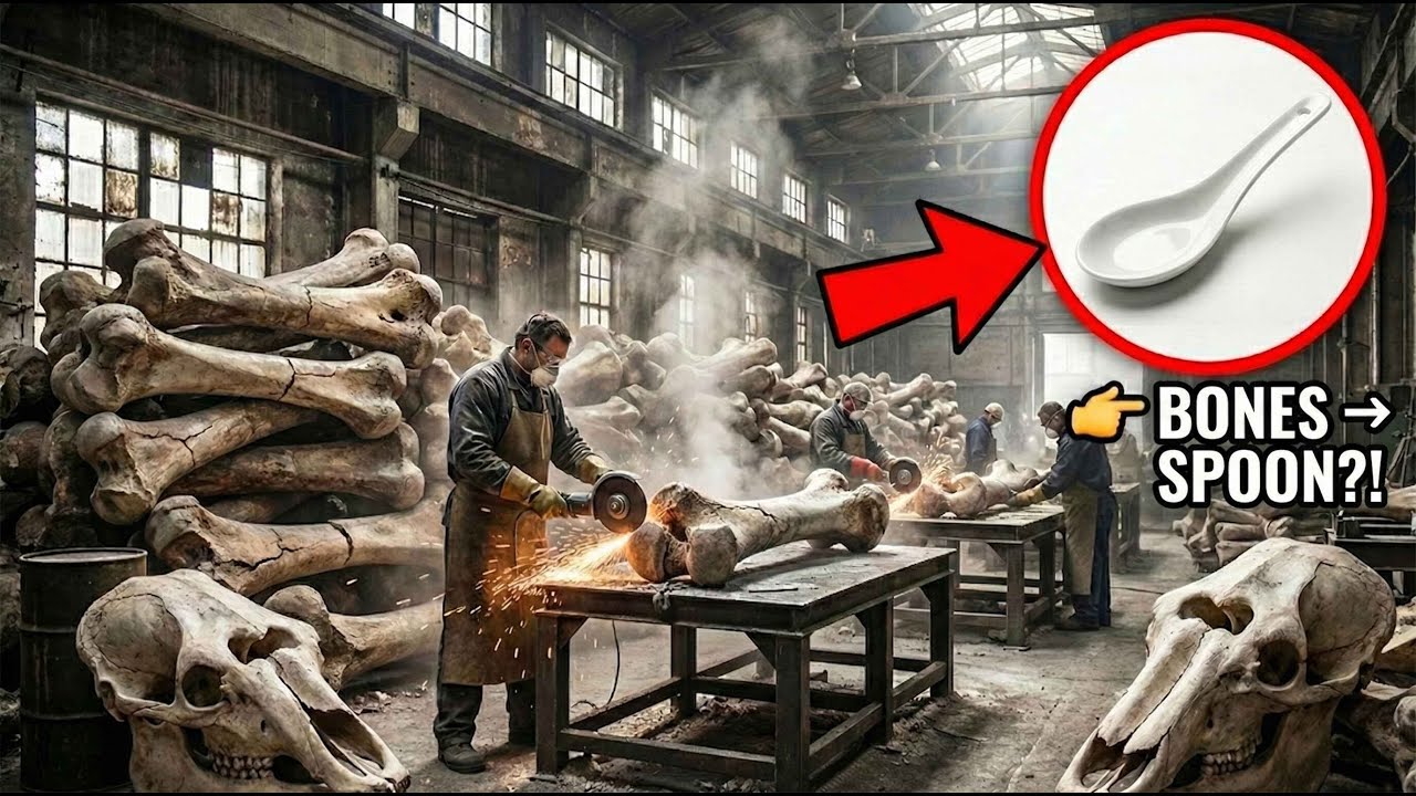 From Animal Bones to Spoon | Factory You’ve Never Seen
