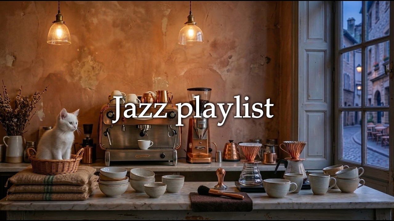 [playlist] Винтажный джаз европейского кафе | Уютный jazz с ароматом кофе 1940-х