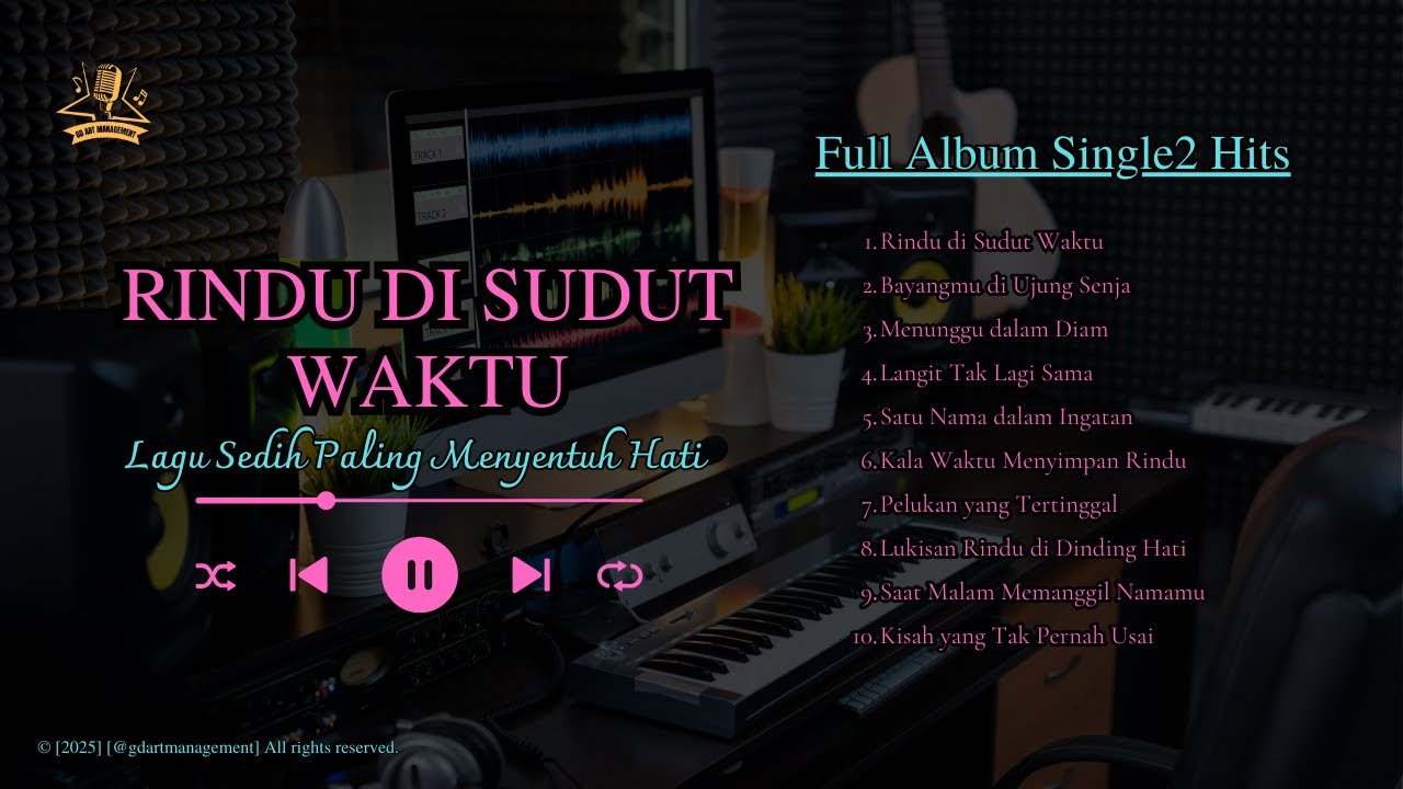 RINDU DI SUDUT WAKTU – 10 Lagu Sedih Paling Menyentuh Hati | Musik Cinta & Kenangan