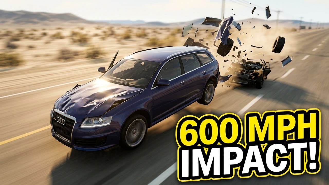 Top 15 Fastest Accelerations – 600 MPH Instant Speed! 😱 BeamNG.drive Compilation