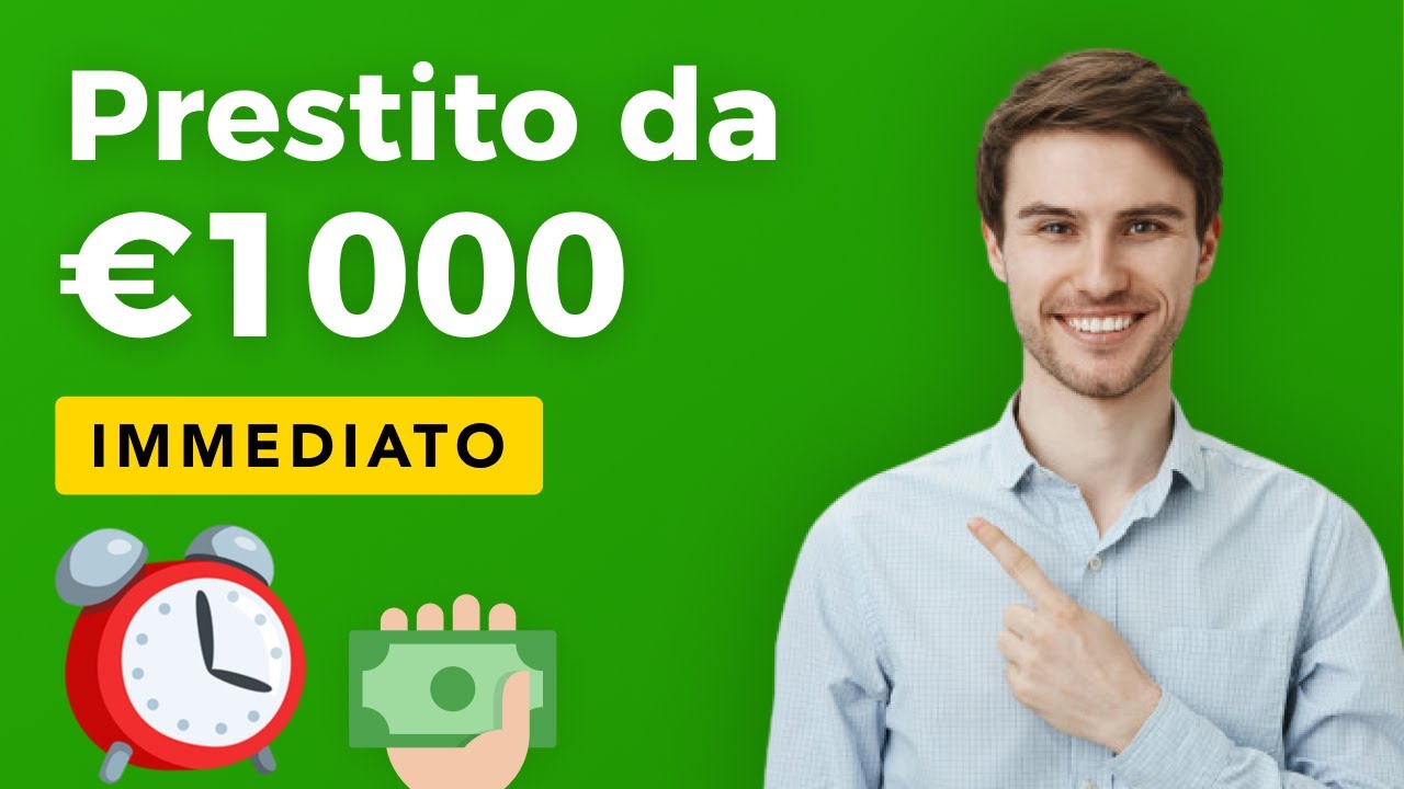Prestito 1000 Euro Immediato: Senza Busta Paga E Cattivi Pagatori
