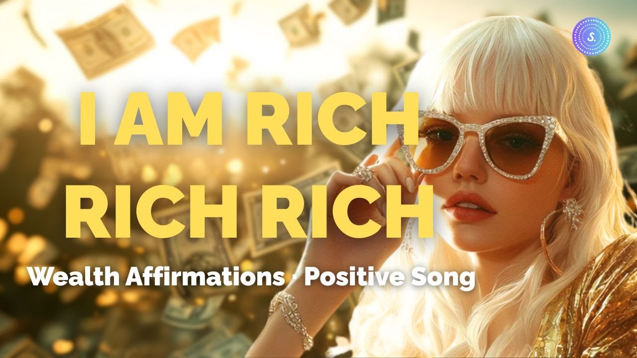 I AM RICH RICH RICH Affirmations Song 5 🎵manifest,Money Wealth, manifestation,law of attraction