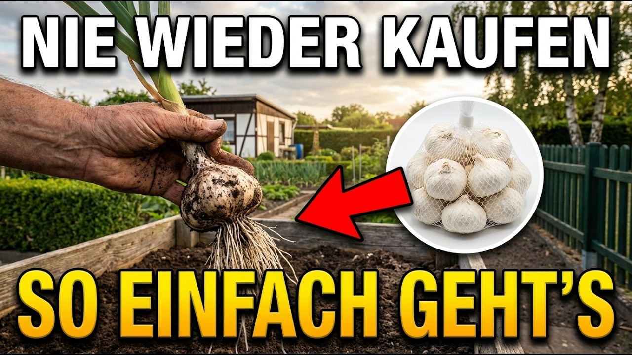Pflanze es auf diese Weise und sei nie wieder vom Supermarkt abhängig.