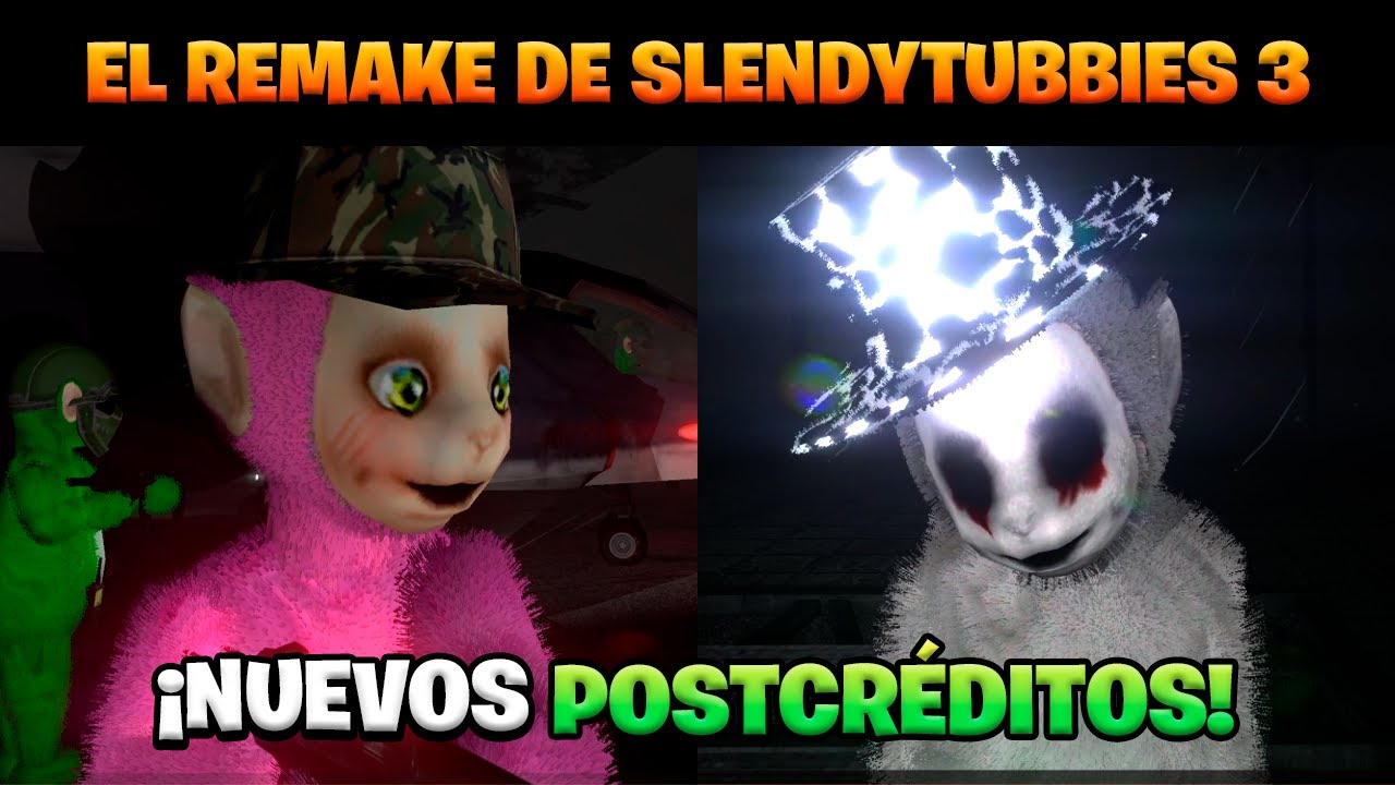NUEVAS ESCENAS POSTCRÉDITOS SLENDYTUBBIES 3 (RE-WORKED) + AVANCES DEL DLC