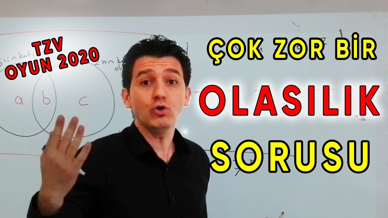 Çok Zor Bir Olasılık Sorusu | Türkiye Zeka Vakfı Oyun Sorusu