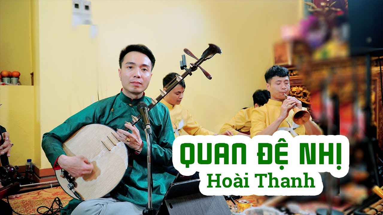 Quan Đệ Nhị , Hoài Thanh Dâng Văn Tại Mỏ Hạc Linh Từ